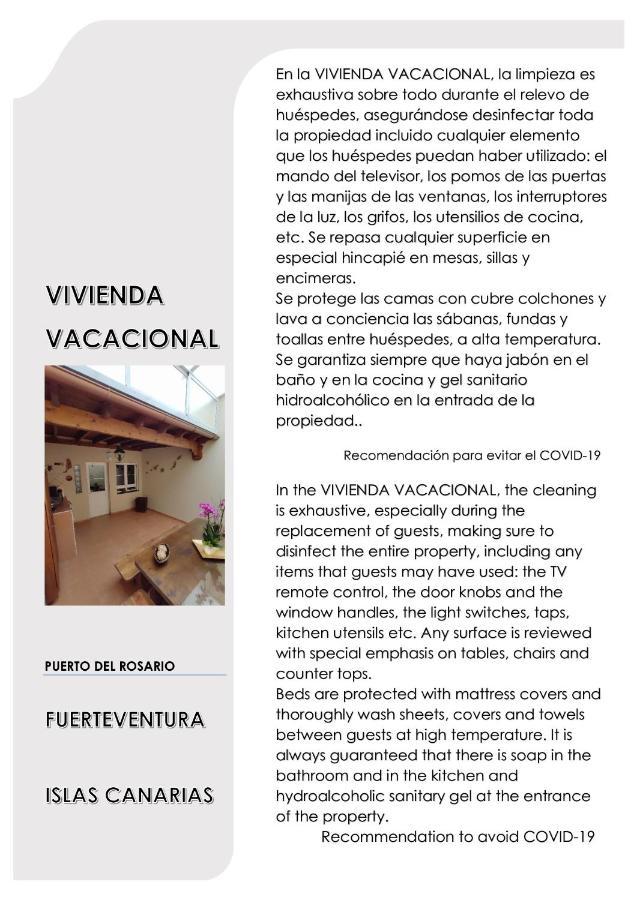 Vivienda Vacacional Puerto del Rosario  Exteriér fotografie